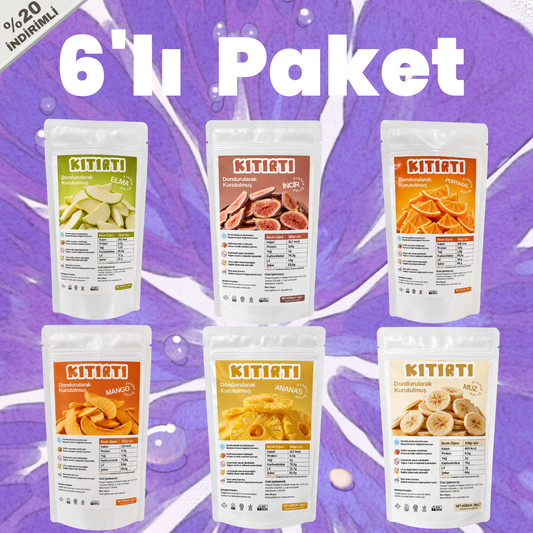 Freeze-Dry Karışık 6'lı Premium