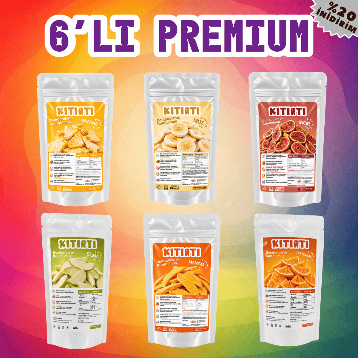 Karışık 6'lı Premium