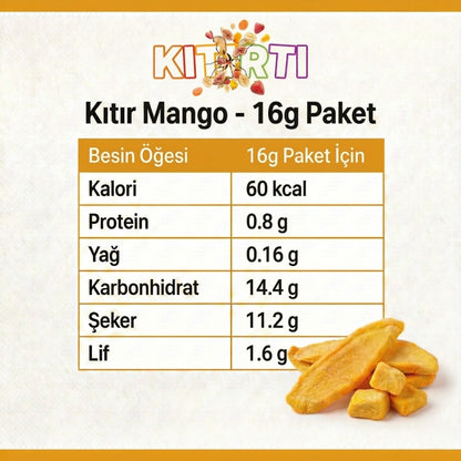 Freeze-Dry Kıtır Mango